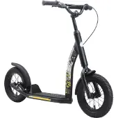 Star Scooter Tretroller Kinderroller ab 7 Jahre | 12 Zoll New Gen Sport | Schwarz