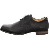Think GURU Herrenschuhe - elegante Halbschuhe - Schnürschuhe schwarz
