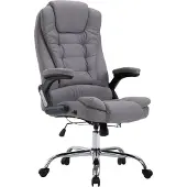 CLP Bürostuhl ergonomisch 150 kg belastbar Thor, Drehstuhl mit modernes Design grau