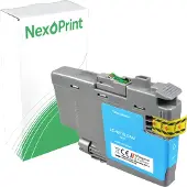 NexoPrint Druckerpatrone kompatibel zu Brother LC-427XLC cyan MFC-J 6959 DW MFC-J 6957 DWT MFC-J 6957 DW MFC-J 6955 DW MFC-J 5955 DW