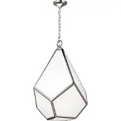 Elstead Lighting Elstead Diamond Kronleuchter E27 4-fach Poliertes Nickel