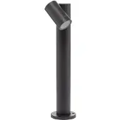 PRIOS Sockelleuchte aussen Tulimar , dimmbar, schwarz, Aluminium, Modern, Außenleuchte