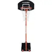 Hudora Start Basketballständer 205 mit Ball und Pumpe