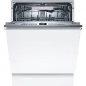 Bosch Serie 4 SMV4HDX52E, Voll integriert, Standardgröße (60 cm), Weiß, Edelstahl, Tasten, 1,75 m