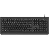 Conceptronic KAYNE01ES USB-Tastatur mit Smart ID-Kartenleser, Spanisches Layout, Volle Größe (100%), Kabelgebunden, USB, QWERTY, Schwarz