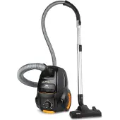 Fakir Air WAVE Prestige TS 2000 Bodenstaubsauger mit Beutel, energiesparende 500 Watt, HEPA-Filter, 9 Meter Aktionsradius, 4,5 Liter Volumen