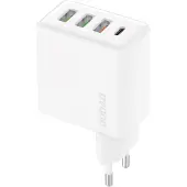 Dudao 3X Usb / Usb Typ C Pd Qc3.0 20W Weiss (A5H) Schnelles Netzladegerät