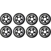 FILA Inline-Räder 80 mm 82A 8-Pack - Schwarz