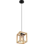 Globo Lighting Hängeleuchte Metall schwarz matt, 1x E27