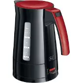 Melitta Enjoy Aqua, 1,7 l, 2400 W, Schwarz, Rot, Wasserstandsanzeige, Überhitzungsschutz, Drahtlos