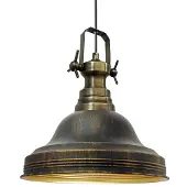 Bamyum Pendelleuchte Asletl Hängelampe Industrial aus Metall Ø40 cm