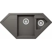 Schock Einbauspüle Signus C-150 U Silverstone Unterbau