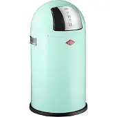 Wesco Abfallsammler PUSHBOY JUNIOR 175531-51 in MINT mit 22 Liter Volumen / Abfalleimer / Mülleimer