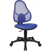 Topstar Kinderdrehstuhl Open Art Junior, 71430S18 Stoff blau, Gestell schwarz