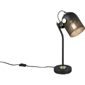 TRIO 548200132 Mixa E27 Tischleuchte Schwarz Matt
