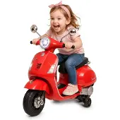 Jamara Ride-on Vespa GTS 125 rot Li-Power 12.6