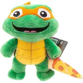Mattel Teenage Mutant Ninja Turtle Turtle, weiche Action-Spielfigur, ab 3 Jahren (Michelangelo)