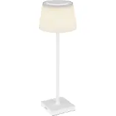Globo Lighting Tischleuchte Metall weiß matt, LED