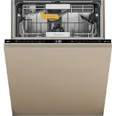 Bauknecht B8I HF58 TUC, Voll integriert, Standardgröße (60 cm), Beige, Schwarz, Tasten, kalt