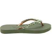 Lazamani Palma Beach Damen Flip Flops Green Größe 37/38