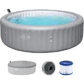 Bestway LAY-Z-SPA Energiespar-Whirlpool Hawaii Airjet mit WIFI, Ø 236x71 cm