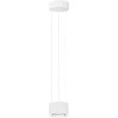 Arcchio LED-Pendellampe Rotari, Linse, up/down, weiß
