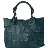 Samantha Look Shopper echt Leder, Made in Italy