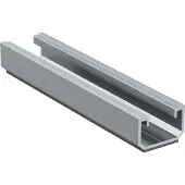 Fischer Profil für Blechdach SolarMetal EPDM AL 110 mm Aluminium mit EPDM Dichtung 50 Stk