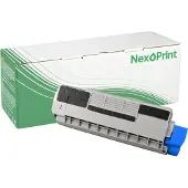 NexoPrint Toner kompatibel zu Oki 46507507 Cyan C 612 N C 612DN