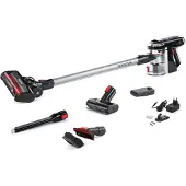 Genius Invictus X9 Set 14-teilig Akku-Staubsauger - Akkusauger mit Mini-Elektrobürste, Hochleistungs-BLDC Motor, Ladestation | freistehend HEPA 25,2V