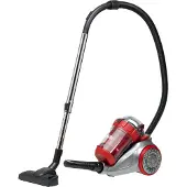 Bestron Staubsauger Ecozenzo Plus Beutellos Rot und Silber ABL930SR