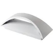 Kanlux S.A. BISO Außenwandleuchte LED 8W 140lm IP54 Weiß Aluminum 23cmx9cm