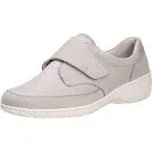 Waldlaufer Damen Slipper, grau(steinsilber (070)), Gr. 61/2