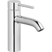 Kludi BOZZ Waschtisch-Einhandmischer, Auslaufhöhe 100mm, PUSH-OPEN Ablaufgarnitur, 382880576, Farbe: Chrom
