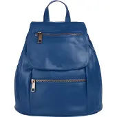 Samantha Look Cityrucksack echt Leder, Made in Italy