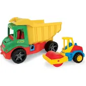 Wader Multi Truck mit Walze (Spielzeug, Fahrzeuge)