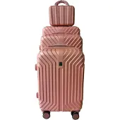 NTK Hartschalenkoffer 4er-Set Mabell Rosegold