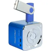 Technaxx Mini Musicman, 1-Weg, 3 W, 150 - 18000 Hz, 4 Ohm, 10%, Kabelgebunden