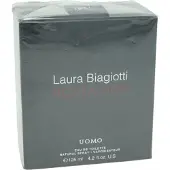 Laura Biagiotti RomamoR Uomo, Männer, 125 ml, Nicht nachfüllbare Flasche, Schwarzer Pfeffer, Kardamom, Muskatnuss, Lavendel, Sandelholz, Bernstein, Moschus, Tonka-Bohne, Vetiver