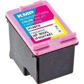 KMP AG KMP Tintenpatrone passend für HP 302XL F6U67AE 3-farbig