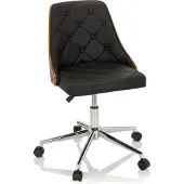 Hjh OFFICE CENCA - Home Office Bürostuhl Schwarz