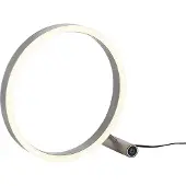 Selltec LED Tischlampe SITU Aluminium 3 Stufen Touchdimmer 100% 40% 10%, Nachttischlampe aluminium Wohnzimmer, Schlafzimmer, Büro