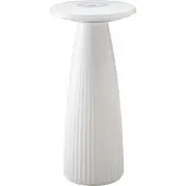 Sigor Blumenvase Akku-Tischleuchte LED Nuflair 24cm Flex-Mood IP54 USB-C dimmbar schneeweiß