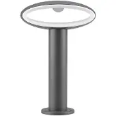 V-TAC Pollerleuchten Außenbeleuchtung - IP54 - Dunkel - Grau - 9W - 500 Lumen - 3000K