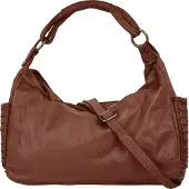 Samantha Look Henkeltasche echt Leder, Made in Italy
