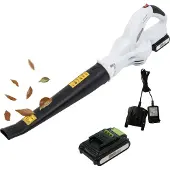 TRUTZHOLM Akku-Laubbläser 20V mit 2000mAh 240km/h Akku & Ladegerät – kabellos, leicht, kraftvoll für Garten & Terrasse
