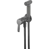 Deante Concealed bidet mixer with bidetta shower head
