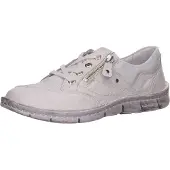 Krisbut Schnürhalbschuhe in weiss/weiss kombi, Gr. 37