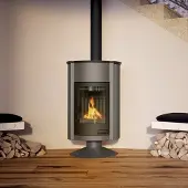 Masterflamme Warmluftofen Grande II Grau