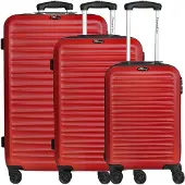 CHECK.IN 3-tlg. Kofferset HAVANNA 2.0 Paradise - rot